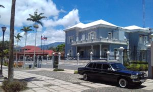 Castillo Azul Costa Rican Legislative Assembly LIMOUSINE MERCEDES